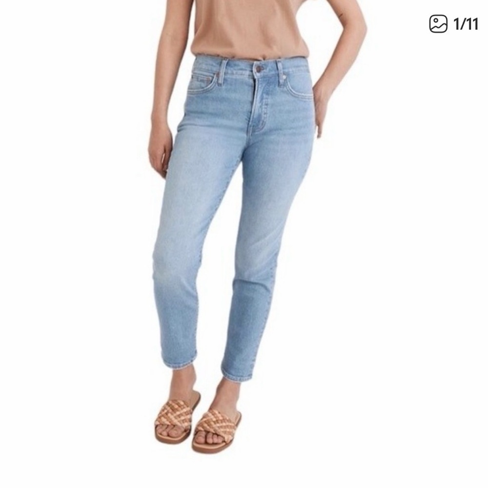 Madewell The Mid-Rise Perfect Vintage Jean in Clearwater Wash 25